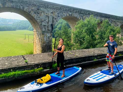 Aquduct Stand up paddle boarding Llangollen Ty Nant Outdoors 5