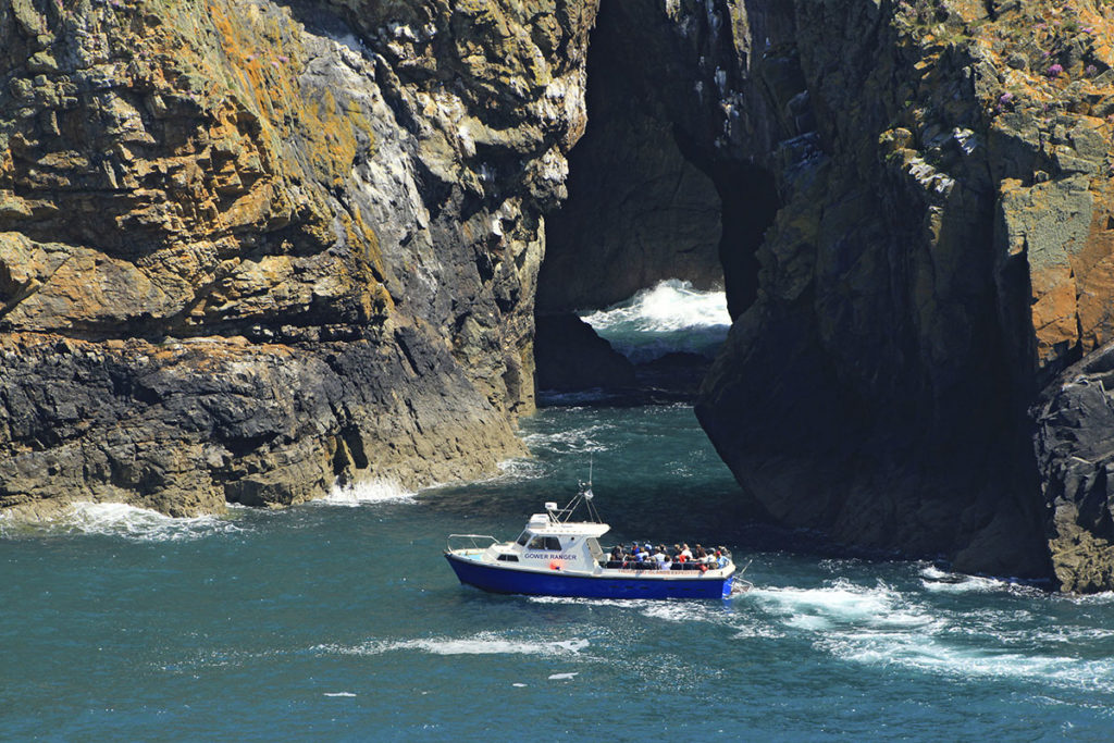 Boat trips around the Pembrokeshire Coast National Park 1024x683