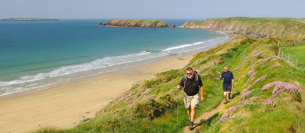 Pembrokeshire Coast Path Walking Holiday 1 4 1024x446