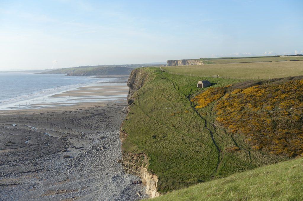 South Wales Dunraven Bay Summer House Cliff Coast Path 6