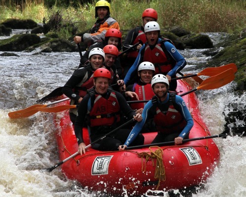 White Water Rafting West Wales